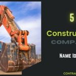 Construction Company Name Ideas