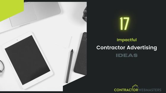 Contractor Advertising Ideas (Blog Cover)