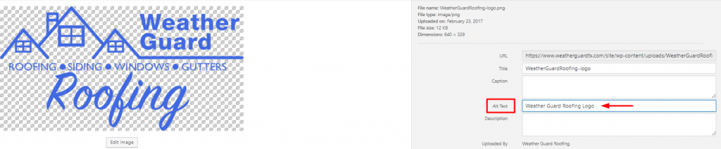 Example of Alt Text