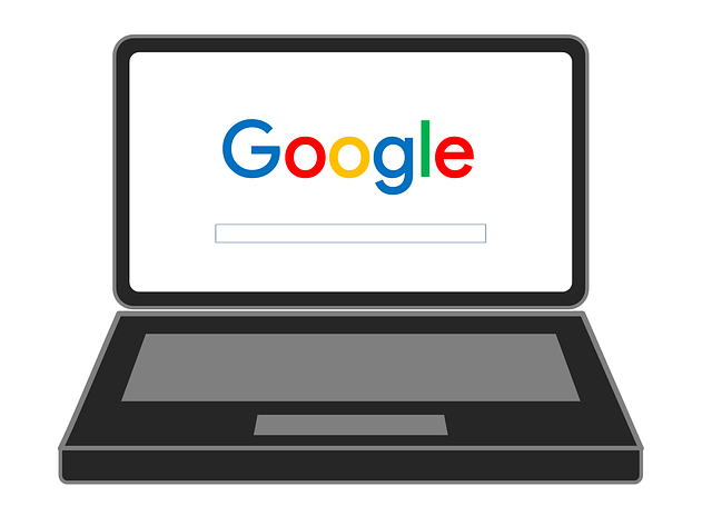 Google Laptop Drawing