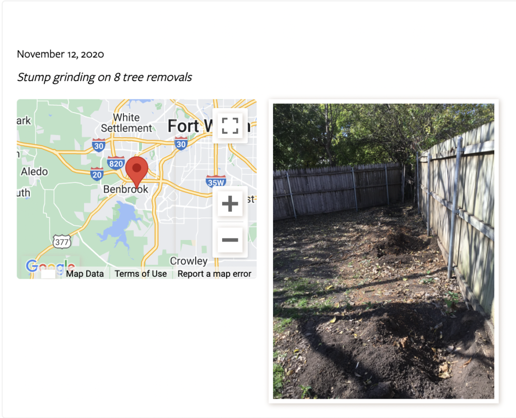 Local Pin Signal for Arborist