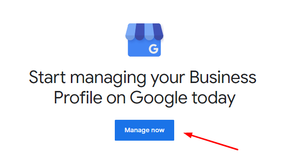 Manage Google My Business Screenshot