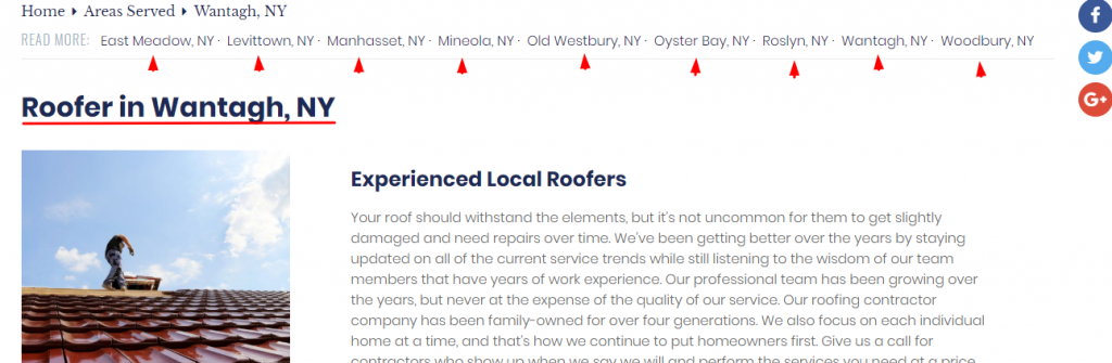 NY Roofer Location Page