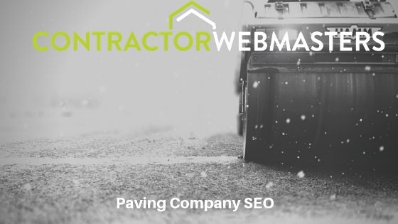 Paving Company SEO