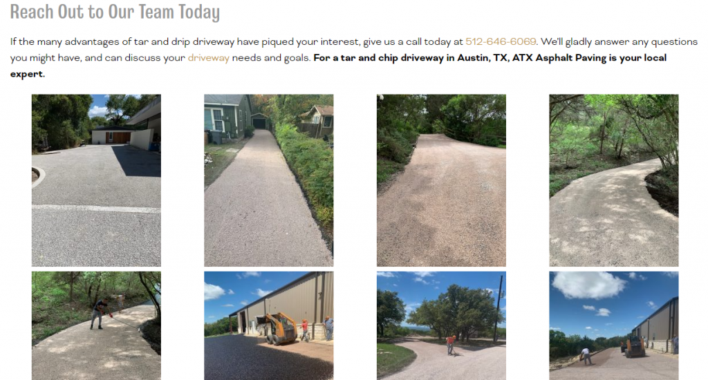 Paving Website Images