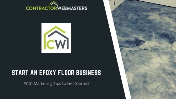 Blog Cover for Starting an Epoxy Flooring Business